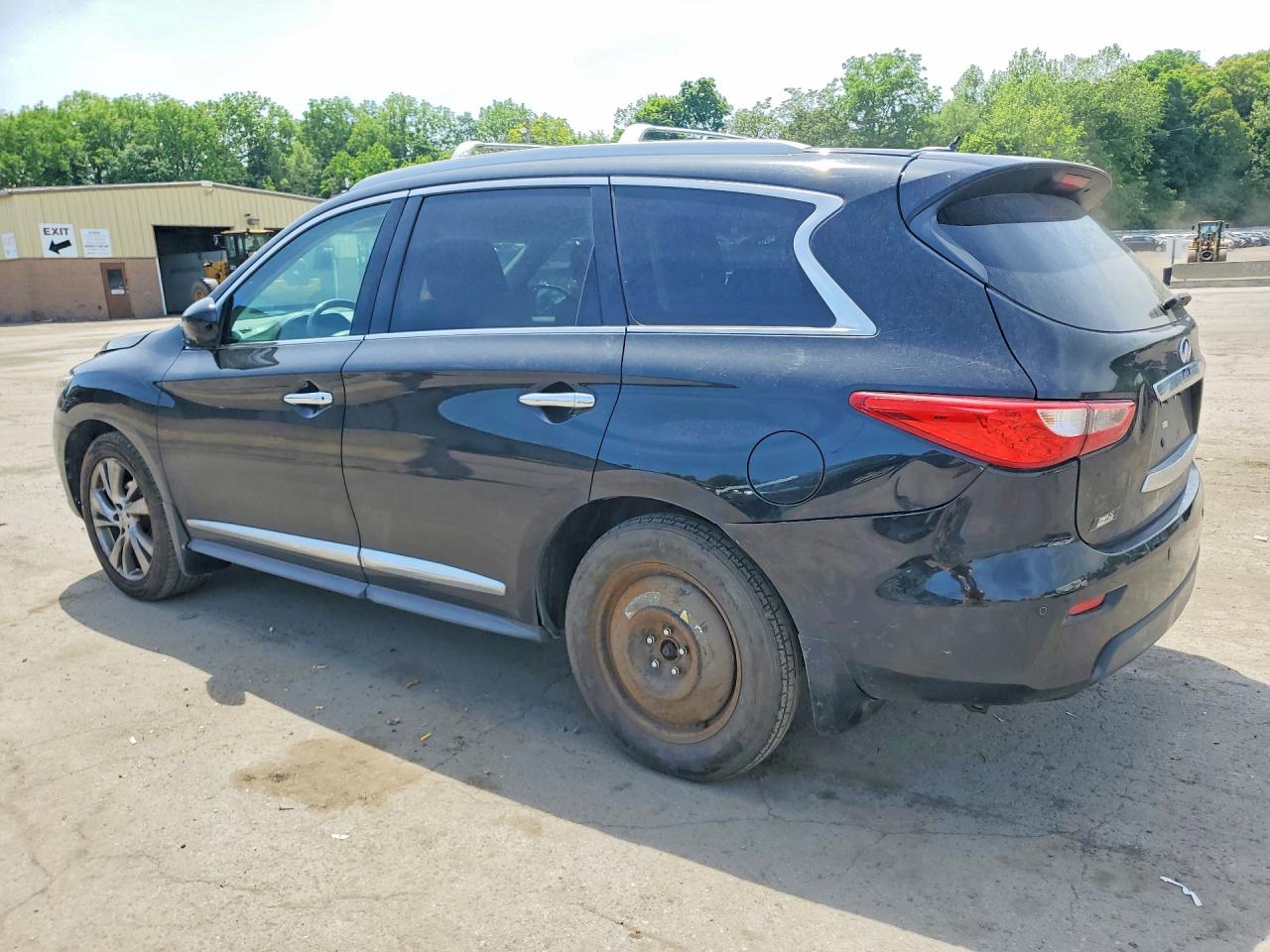 2013 Infiniti Jx35 Base Black vin: 5N1AL0MM6DC323073