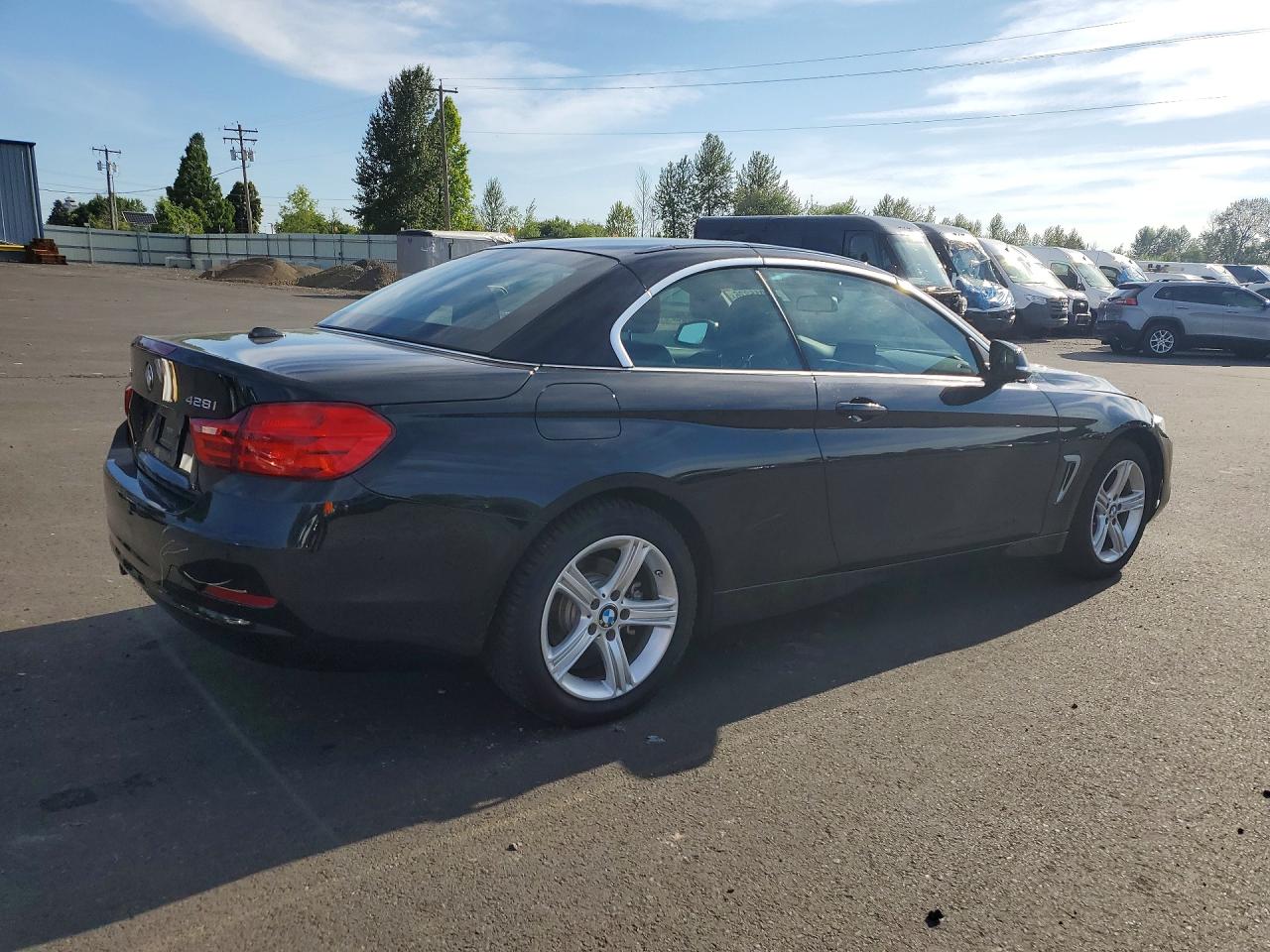 2015 Bmw 428 Xi Sulev Black vin: WBA3T1C50FP820495