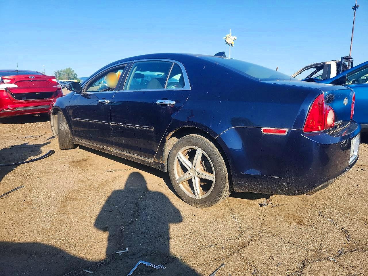 2012 Chevrolet Malibu 1lt Blue vin: 1G1ZC5E07CF231752