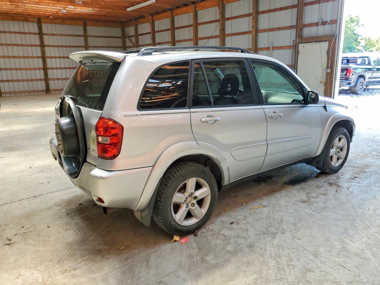 2004 Toyota Rav4 Base Silver vin: JTEHD20V246001227