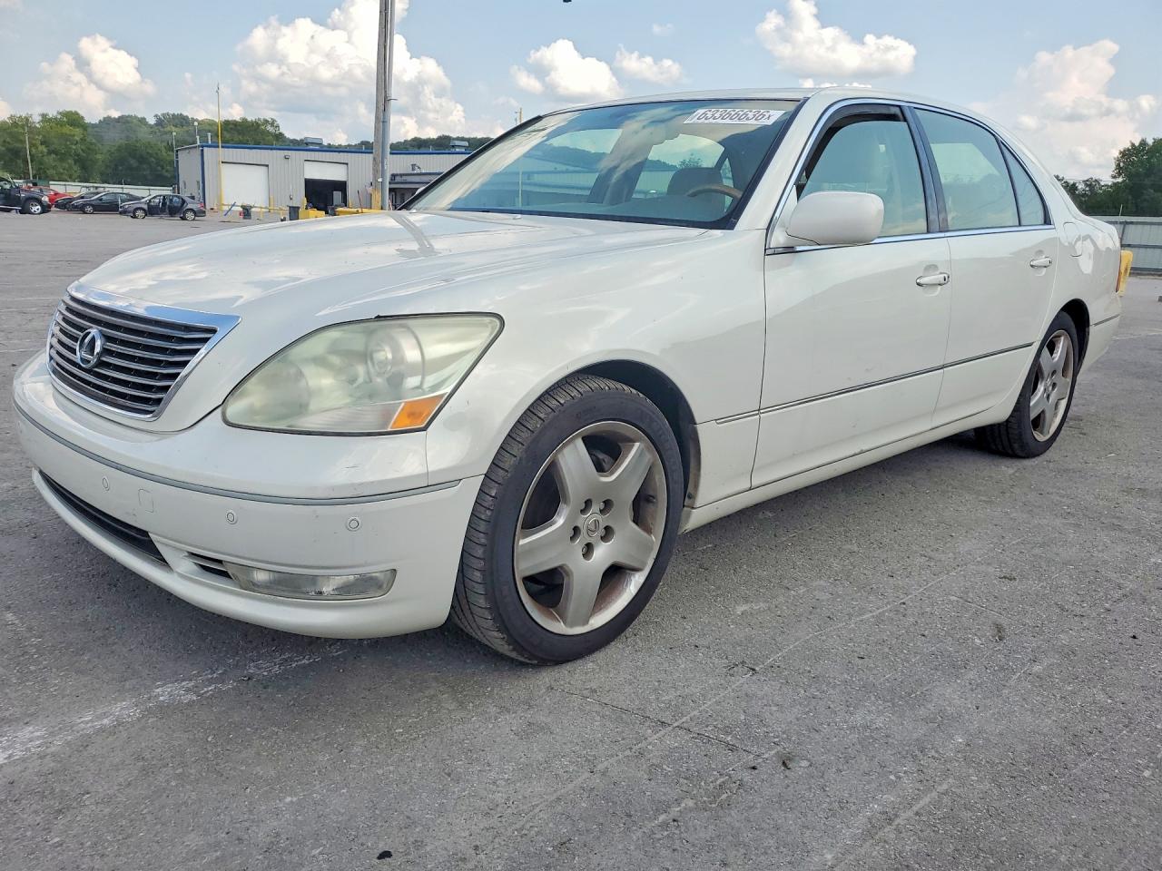 2006 Lexus Ls 430 White vin: JTHBN36F065050754