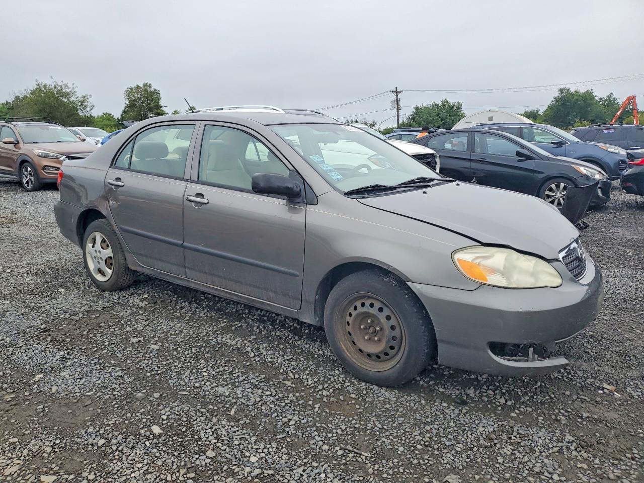 2006 Toyota Corolla Ce Gray vin: 1NXBR32E76Z697396