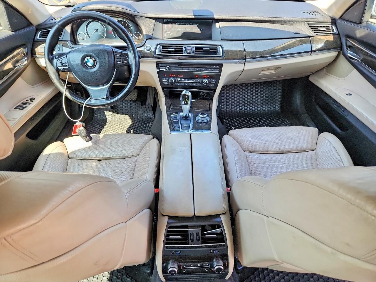 2012 Bmw 750 Lxi Синий vin: WBAKC8C54CC436680