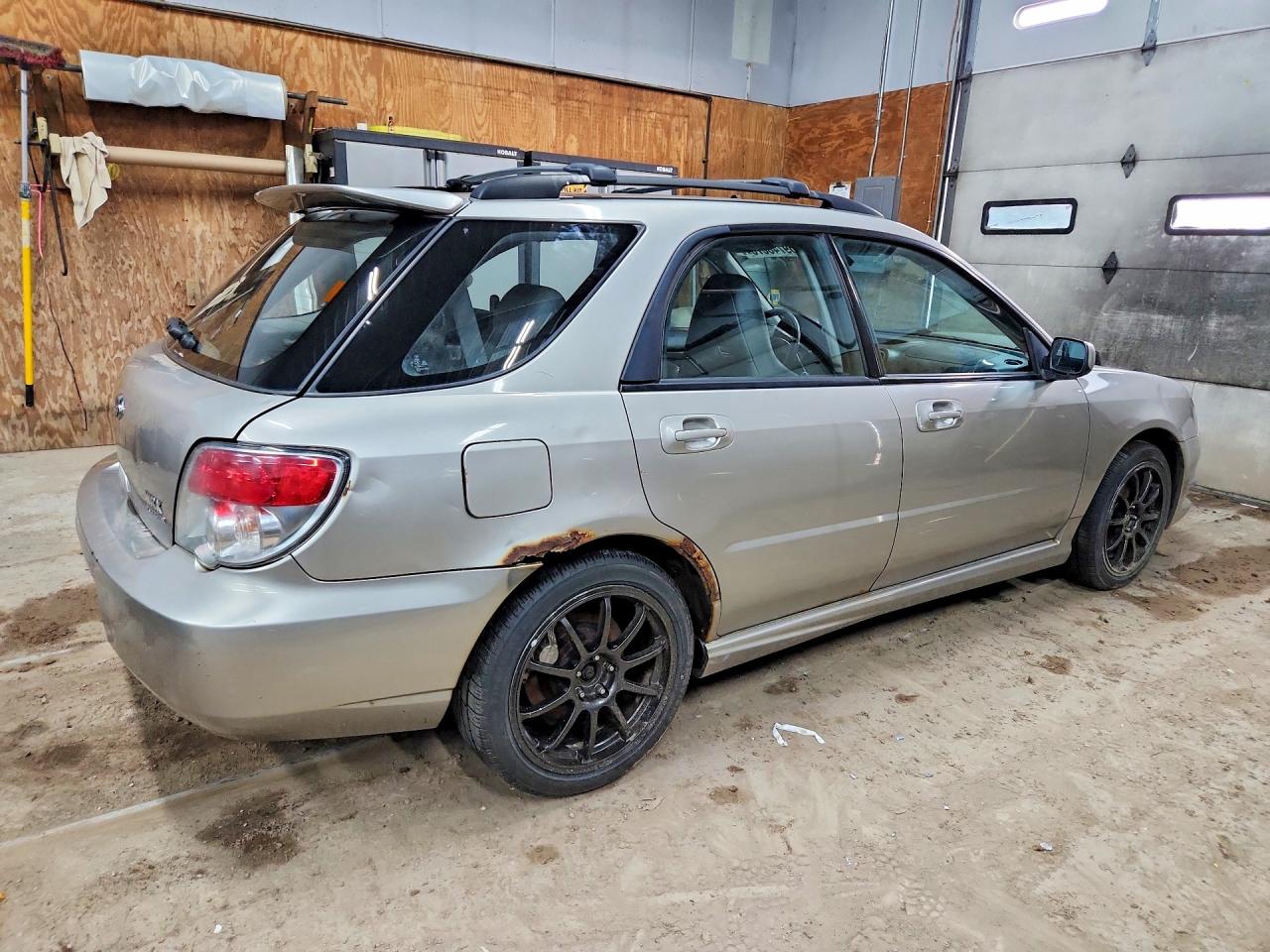 2007 Subaru Impreza Wrx Silver vin: JF1GG74657G805775
