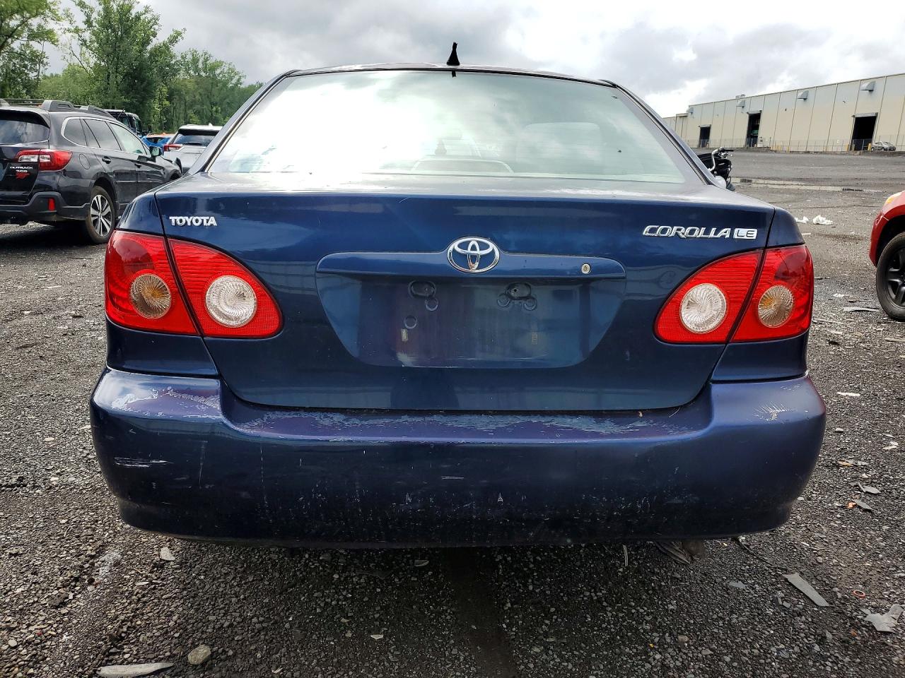 2006 Toyota Corolla Le Blue vin: 2T1BR32E86C693892
