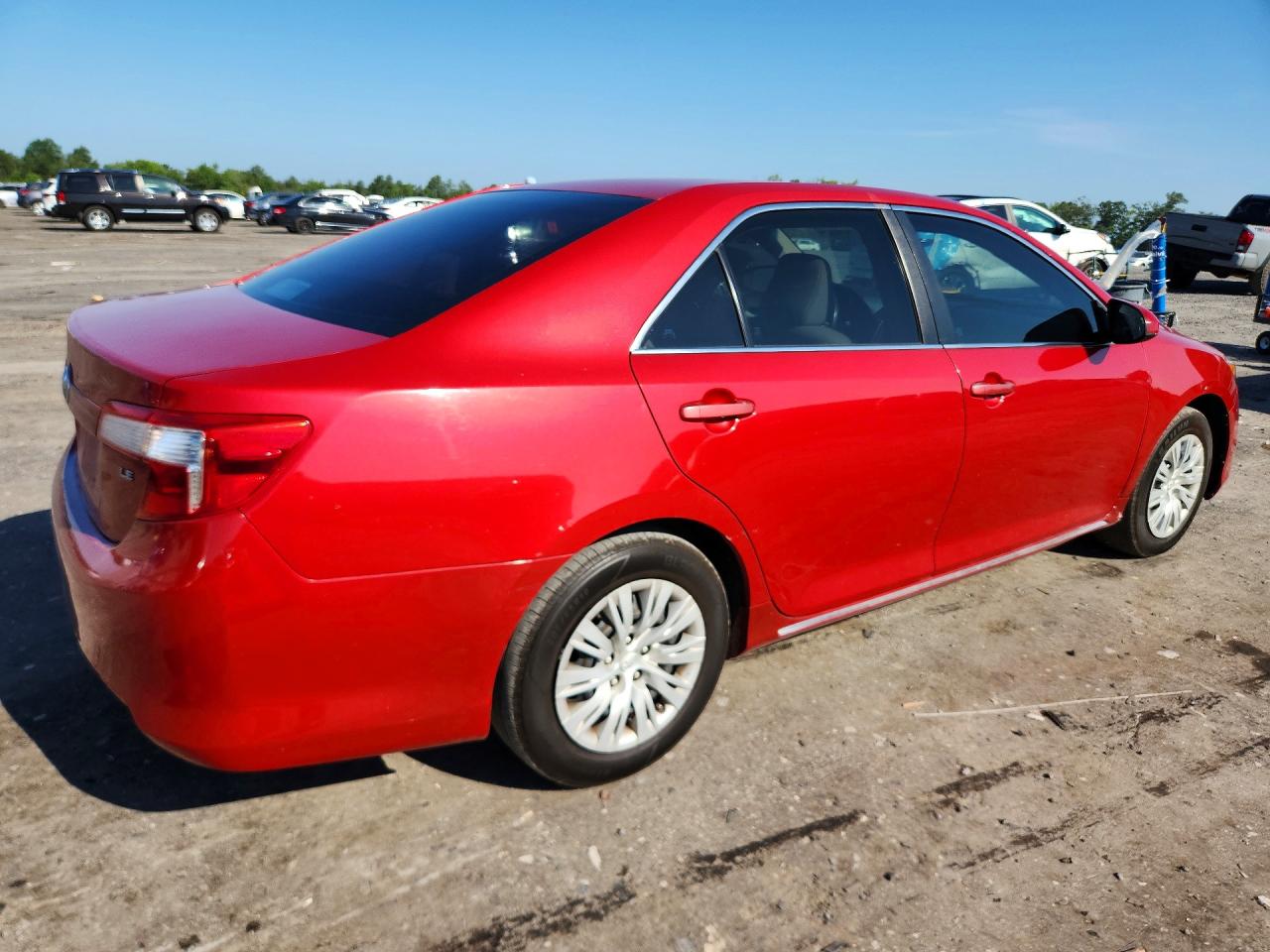 2012 Toyota Camry Le Red vin: 4T4BF1FK1CR263585