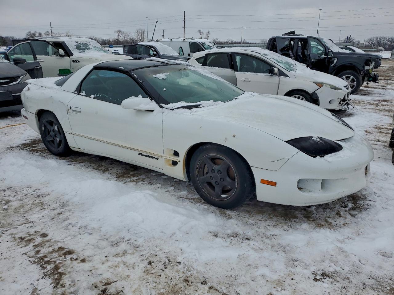 1998 Pontiac Firebird White vin: 2G2FS22K7W2227888