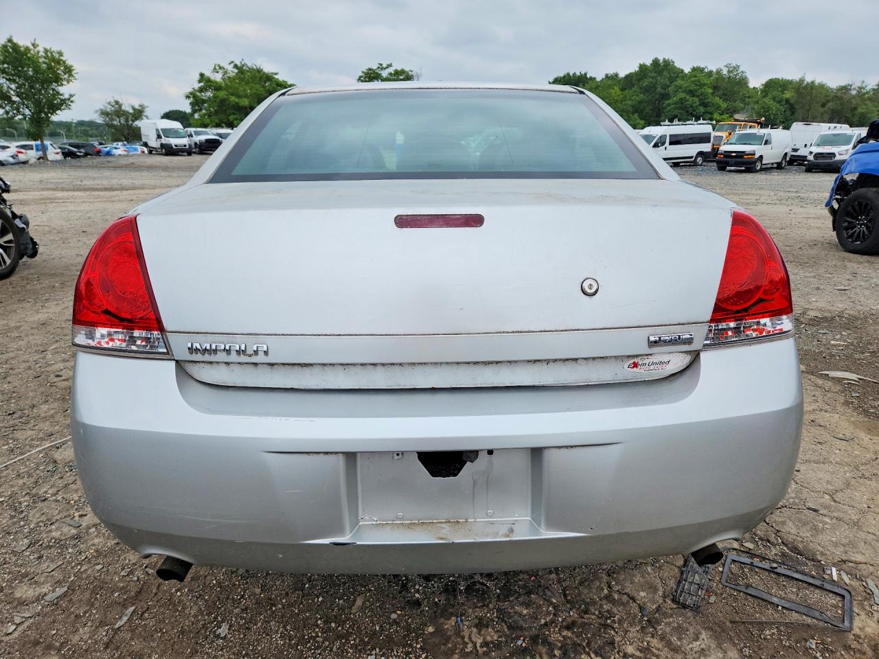 2014 Chevrolet Impala Limited Police Silver vin: 2G1WD5E3XE1147803