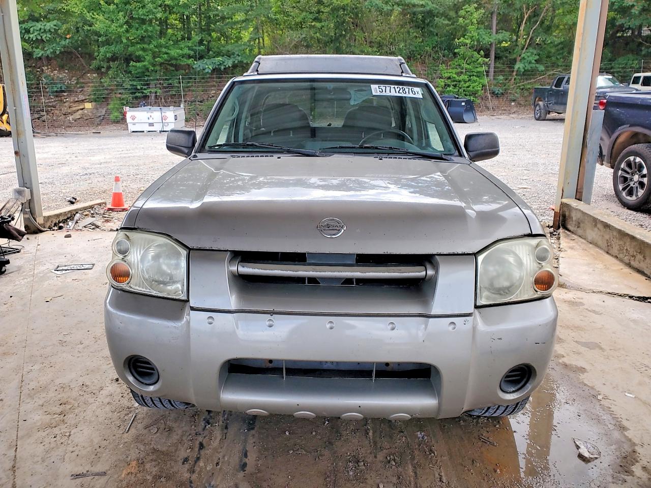 2004 Nissan Frontier Crew Cab Xe V6 Silver vin: 1N6ED27TX4C410702