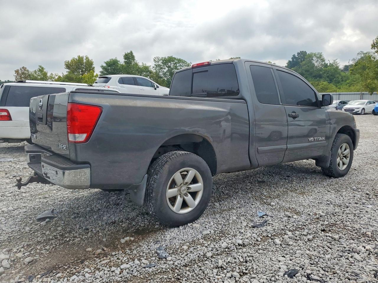 2008 Nissan Titan Xe Ffv Charcoal vin: 1N6BA06C78N321679