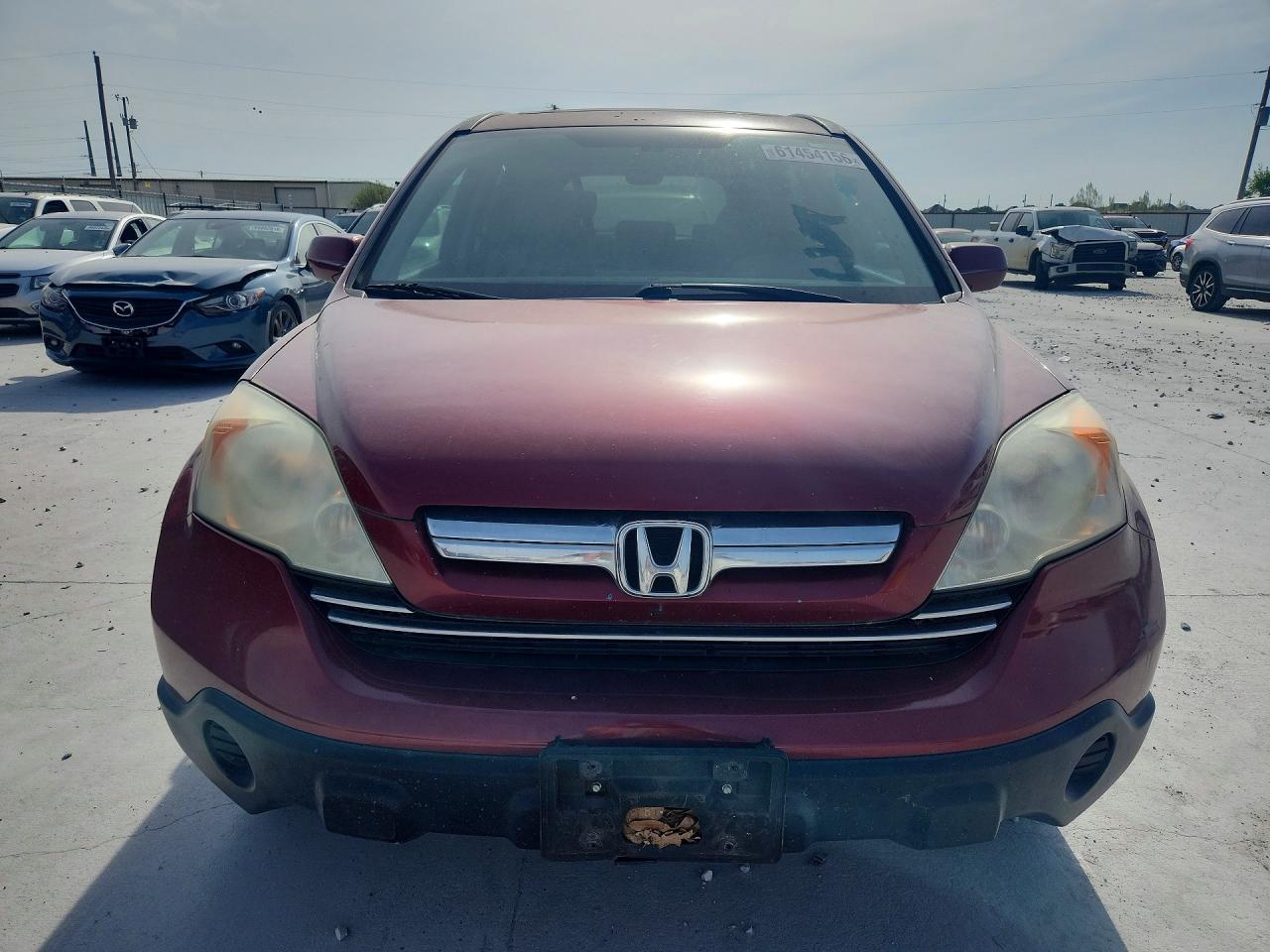 2009 Honda Cr-v Exl Темно-бордовый vin: 5J6RE38719L015981