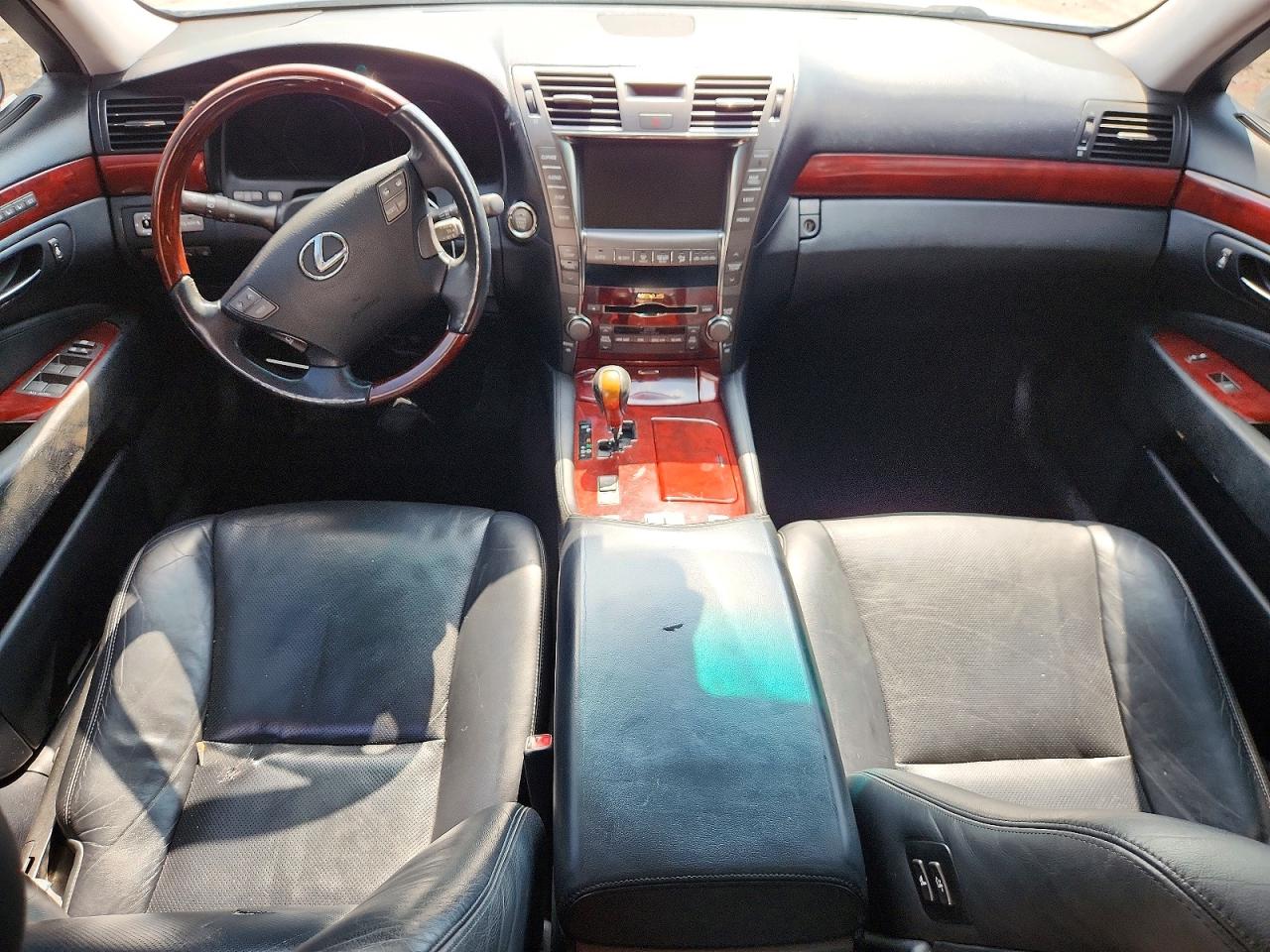 2007 Lexus Ls 460 Gray vin: JTHBL46F975050796