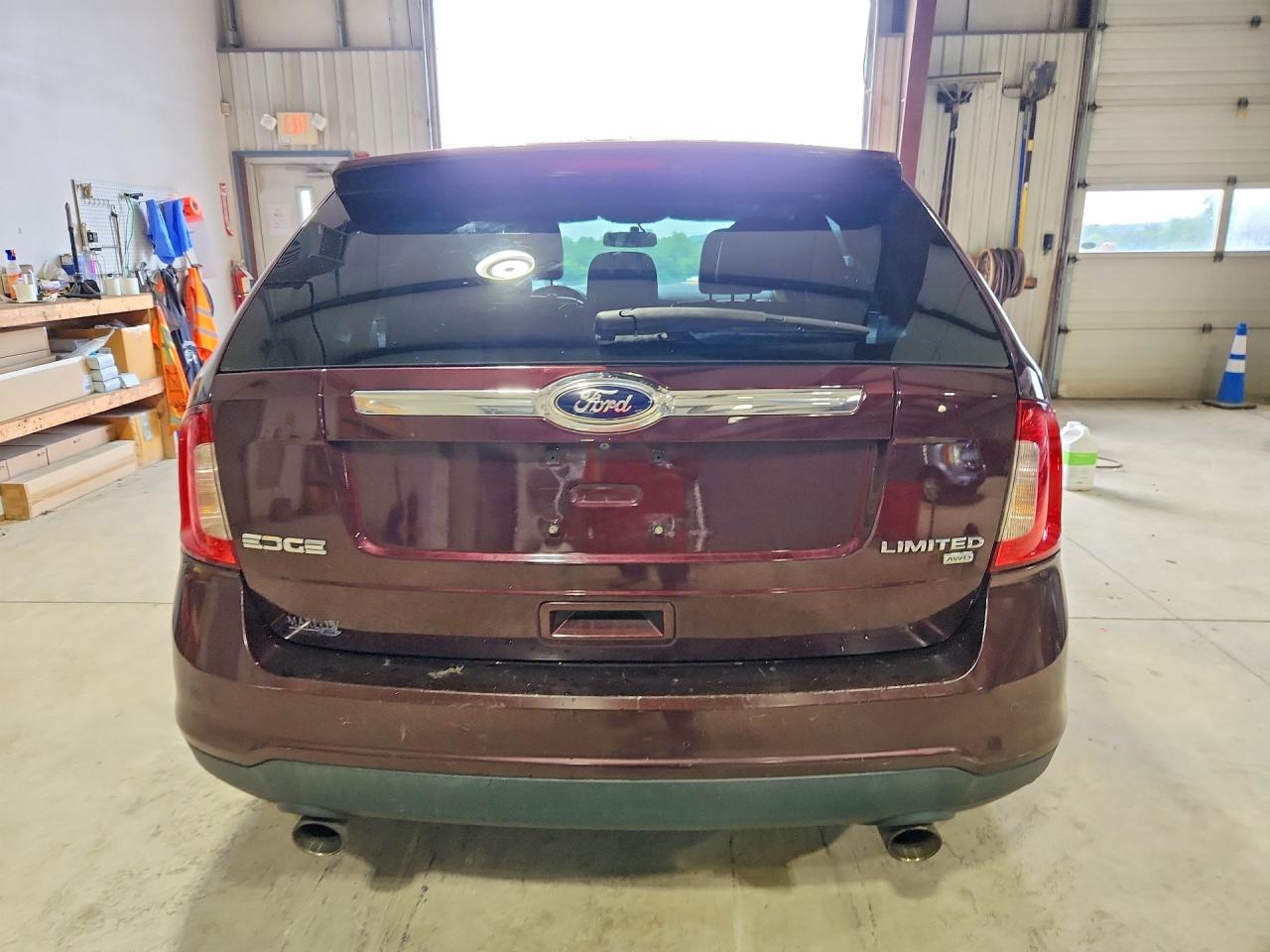 2011 Ford Edge Limited Burgundy vin: 2FMDK4KCXBBA11093
