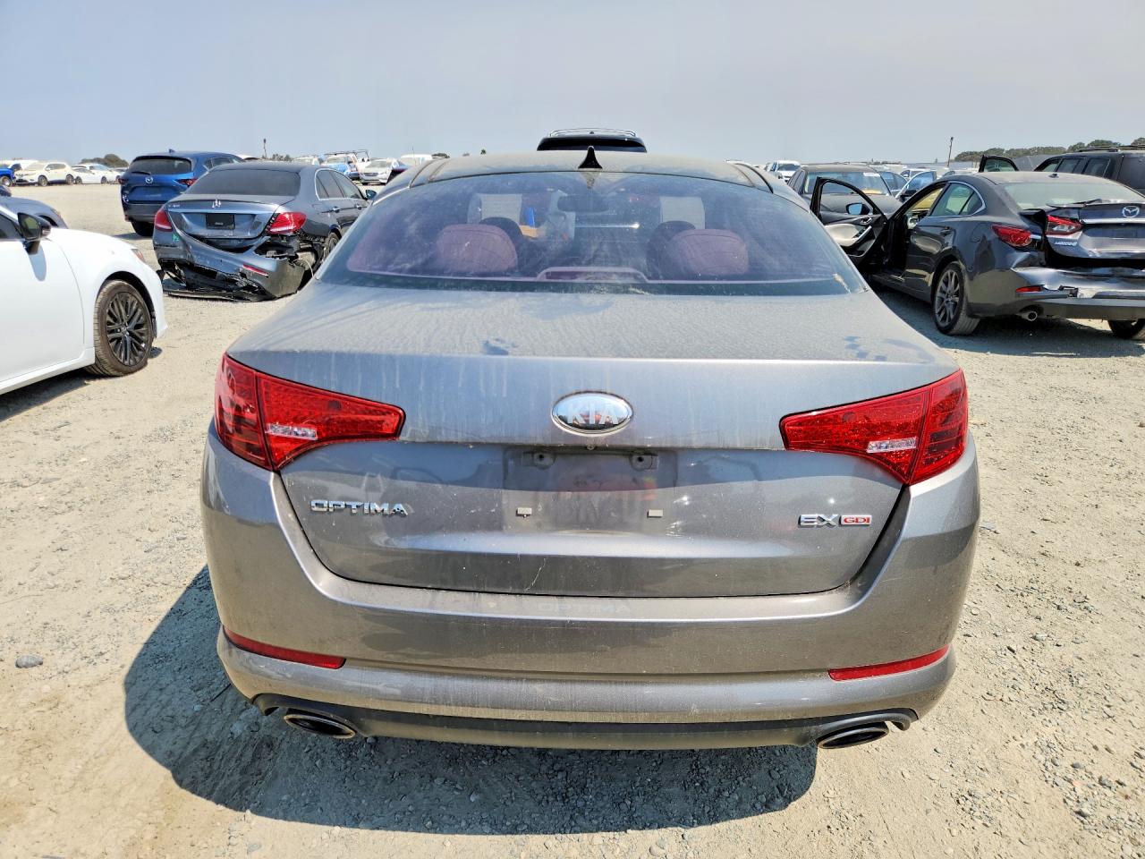 2013 Kia Optima Ex Gray vin: 5XXGN4A77DG213079