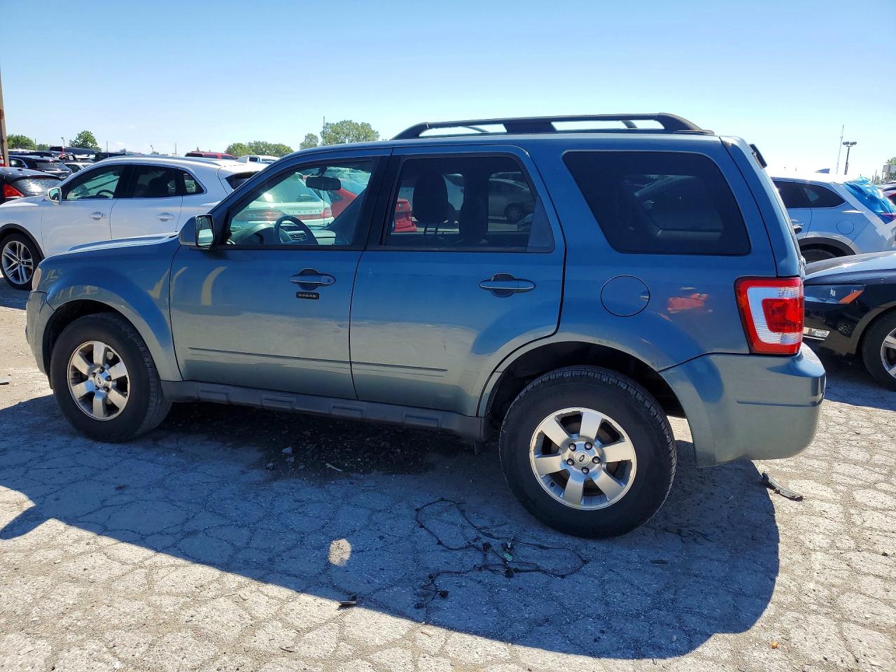 2012 Ford Escape Limited Blue vin: 1FMCU0E74CKB63360