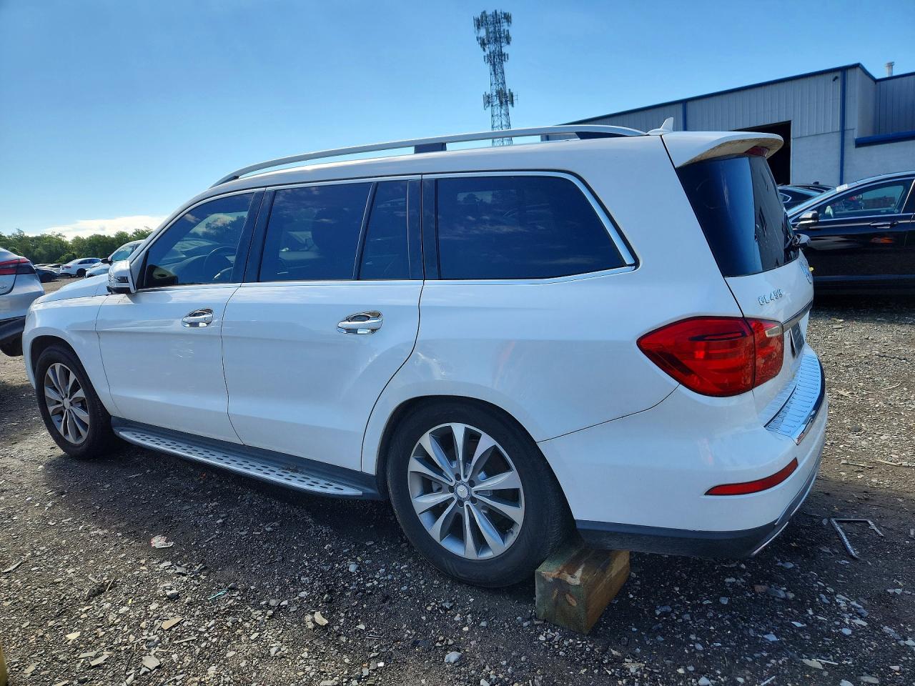 2014 Mercedes-benz Gl 450 4matic White vin: 4JGDF7CE8EA351719