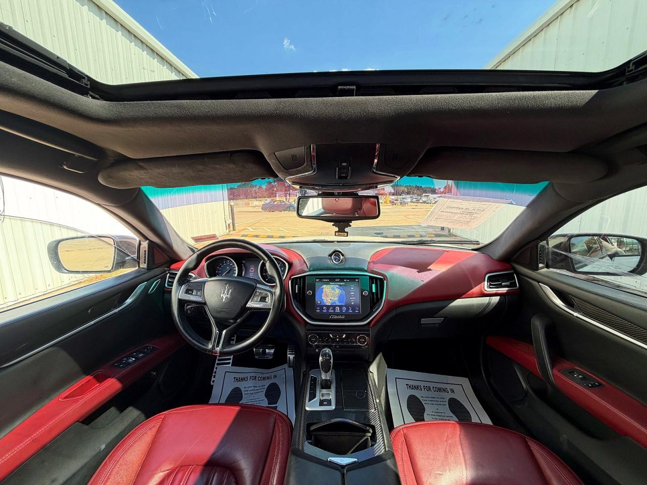 2015 Maserati Ghibli White vin: ZAM57XSAXF1148865