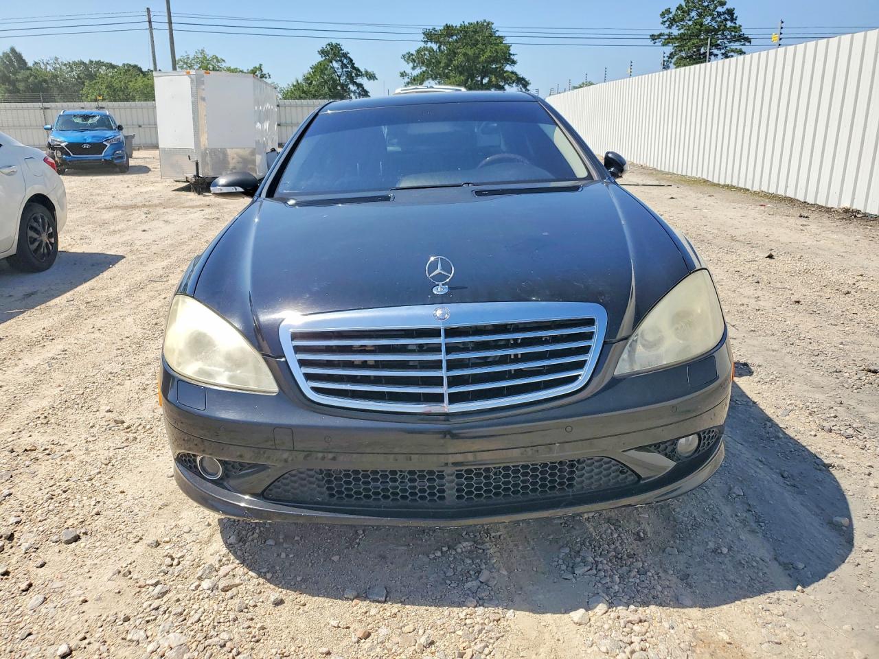 2008 Mercedes-benz S 550 Black vin: WDDNG71X78A230815