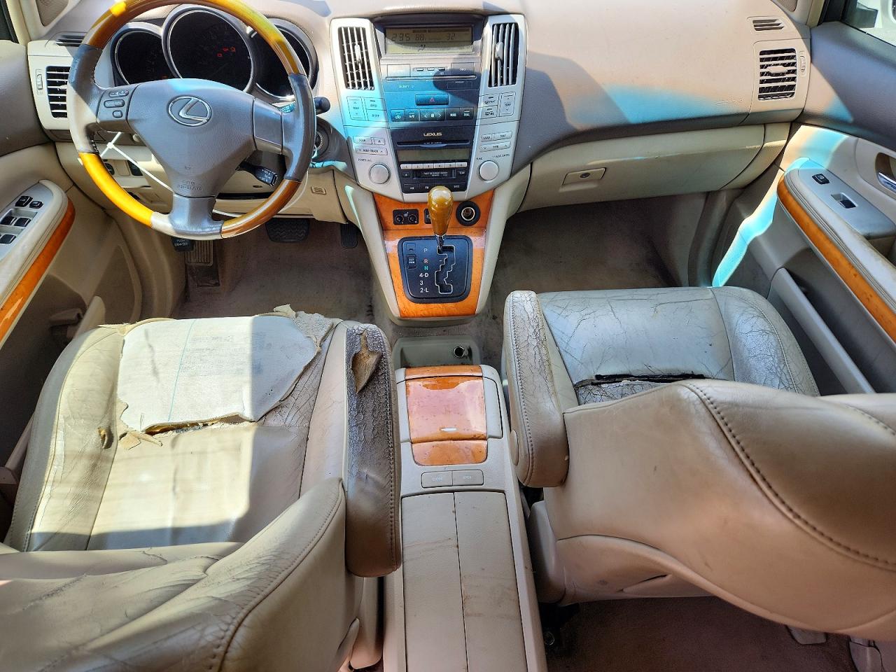 2005 Lexus Rx 330 White vin: 2T2GA31U55C032708