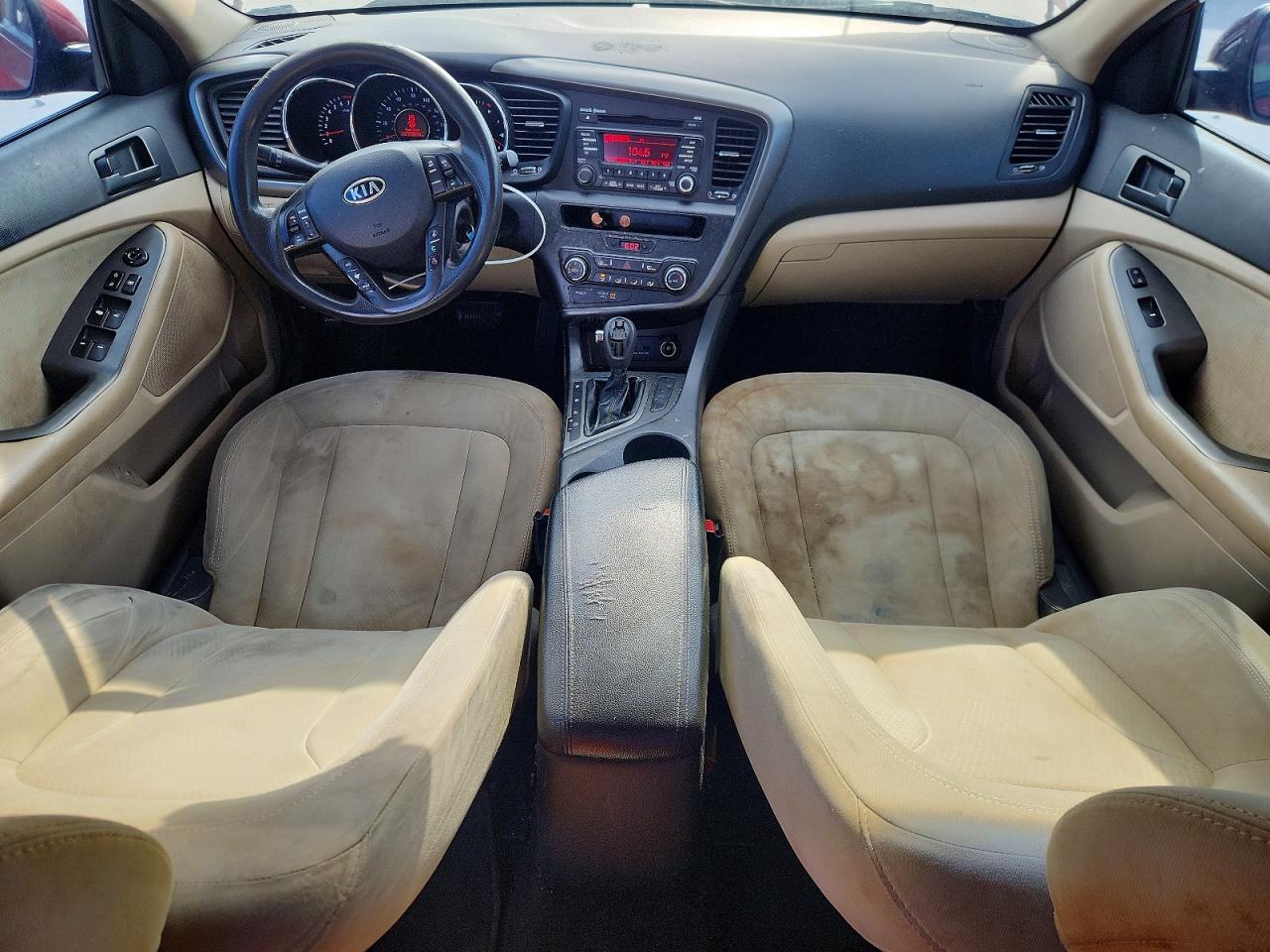 2011 Kia Optima Lx Красный vin: KNAGM4A78B5091009
