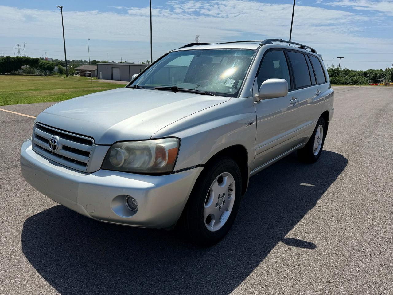 2005 Toyota Highlander Limited Silver vin: JTEEP21A150069075