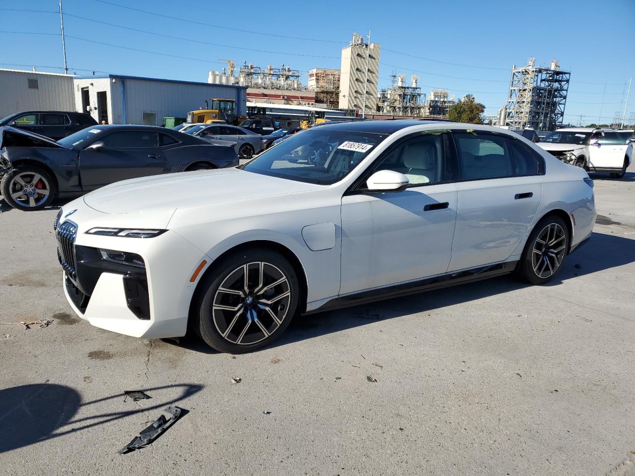 2024 Bmw 750 Xe Белый vin: WBA43EH05RCP30909