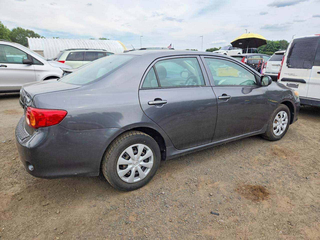 2010 Toyota Corolla Le Gray vin: 2T1BU4EE0AC517492