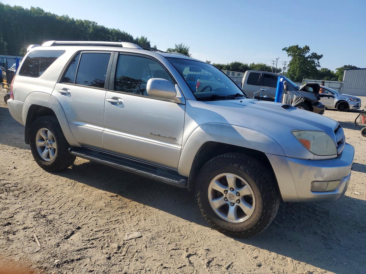 2004 Toyota 4runner Sport Edition Silver vin: JTEBU14R548027256