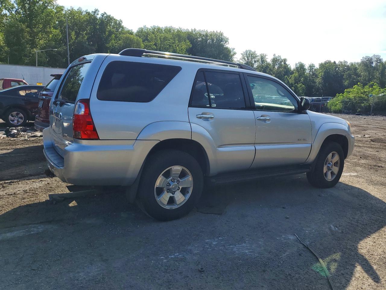 2007 Toyota 4runner Sr5 Silver vin: JTEBU14R270119153