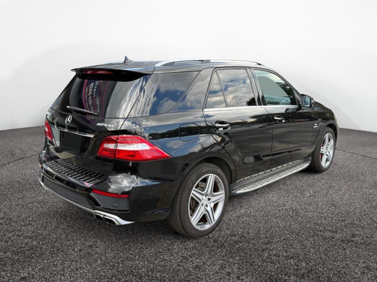 2012 Mercedes-benz Ml 63 Amg Black vin: 4JGDA7EB3CA067753