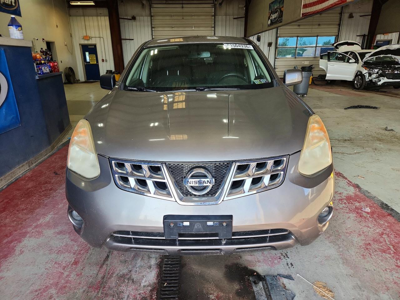 2013 Nissan Rogue S Gray vin: JN8AS5MV6DW652355