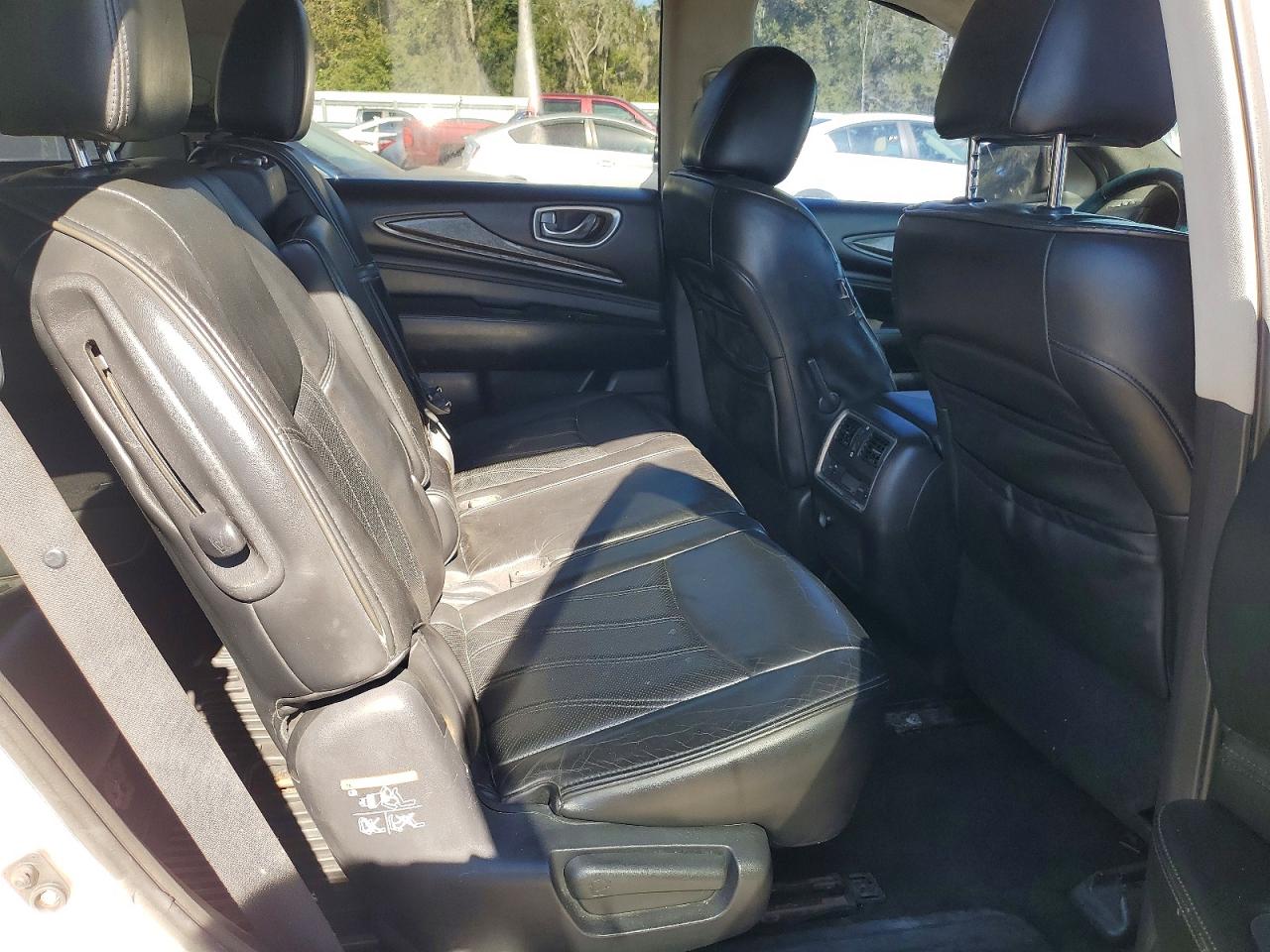 2014 Infiniti Qx60 White vin: 5N1AL0MN1EC506066