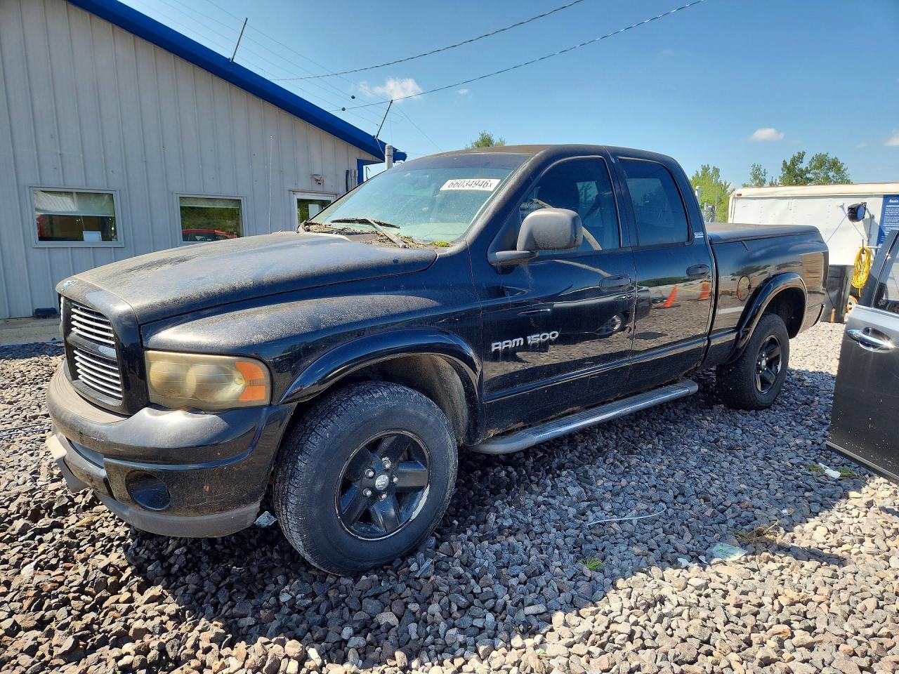 2002 Dodge Ram 1500 Black vin: 3D7HU18N82G143912