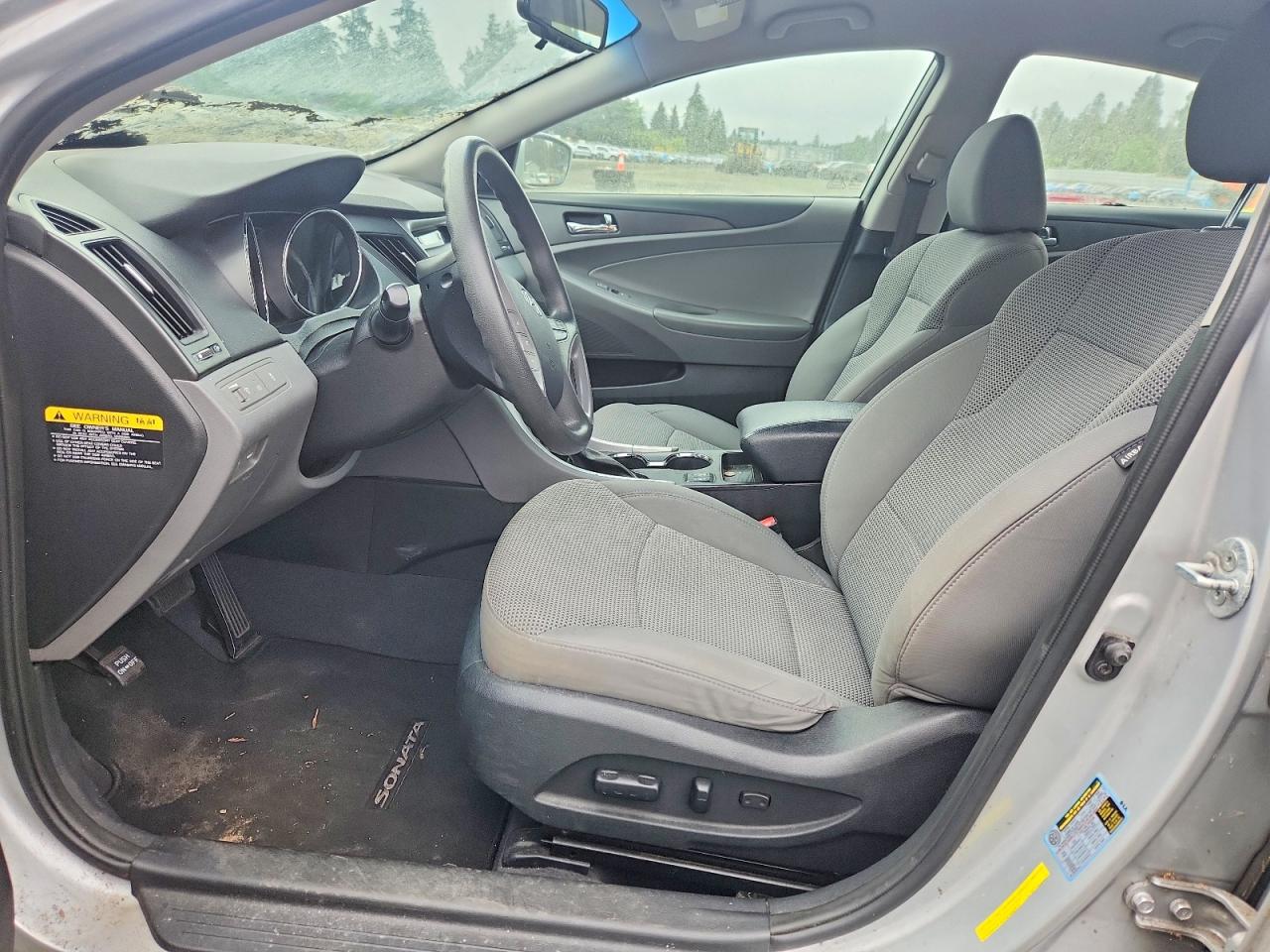 2013 Hyundai Sonata Gls Silver vin: 5NPEB4AC0DH805991
