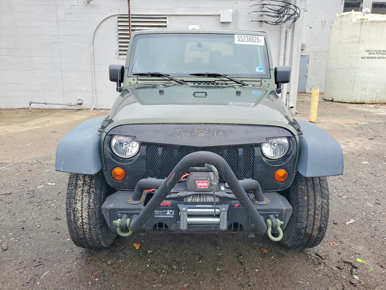 2008 Jeep Wrangler X Green vin: 1J8FA24108L523317