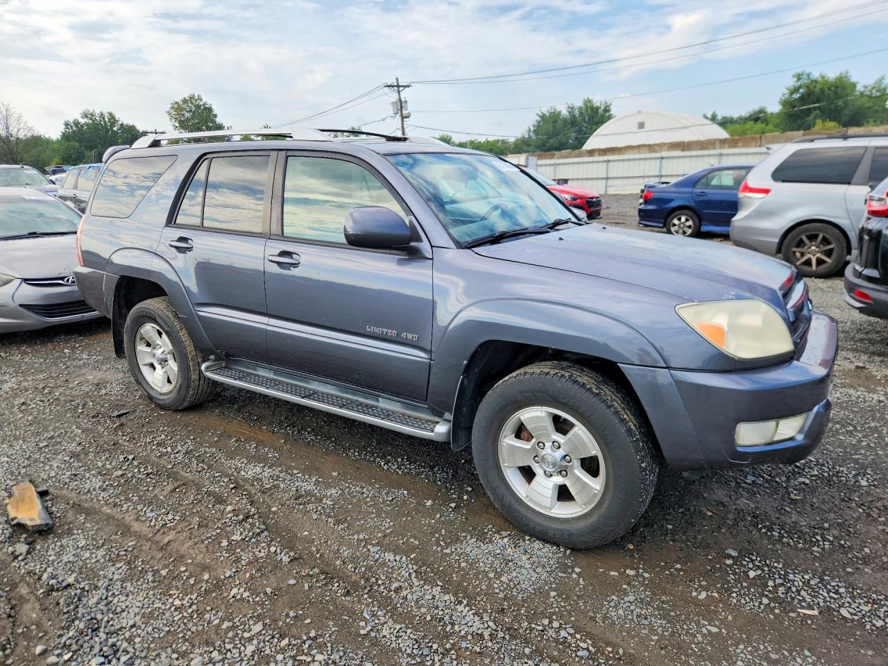 2004 Toyota 4runner Limited Gray vin: JTEBT17R640035802