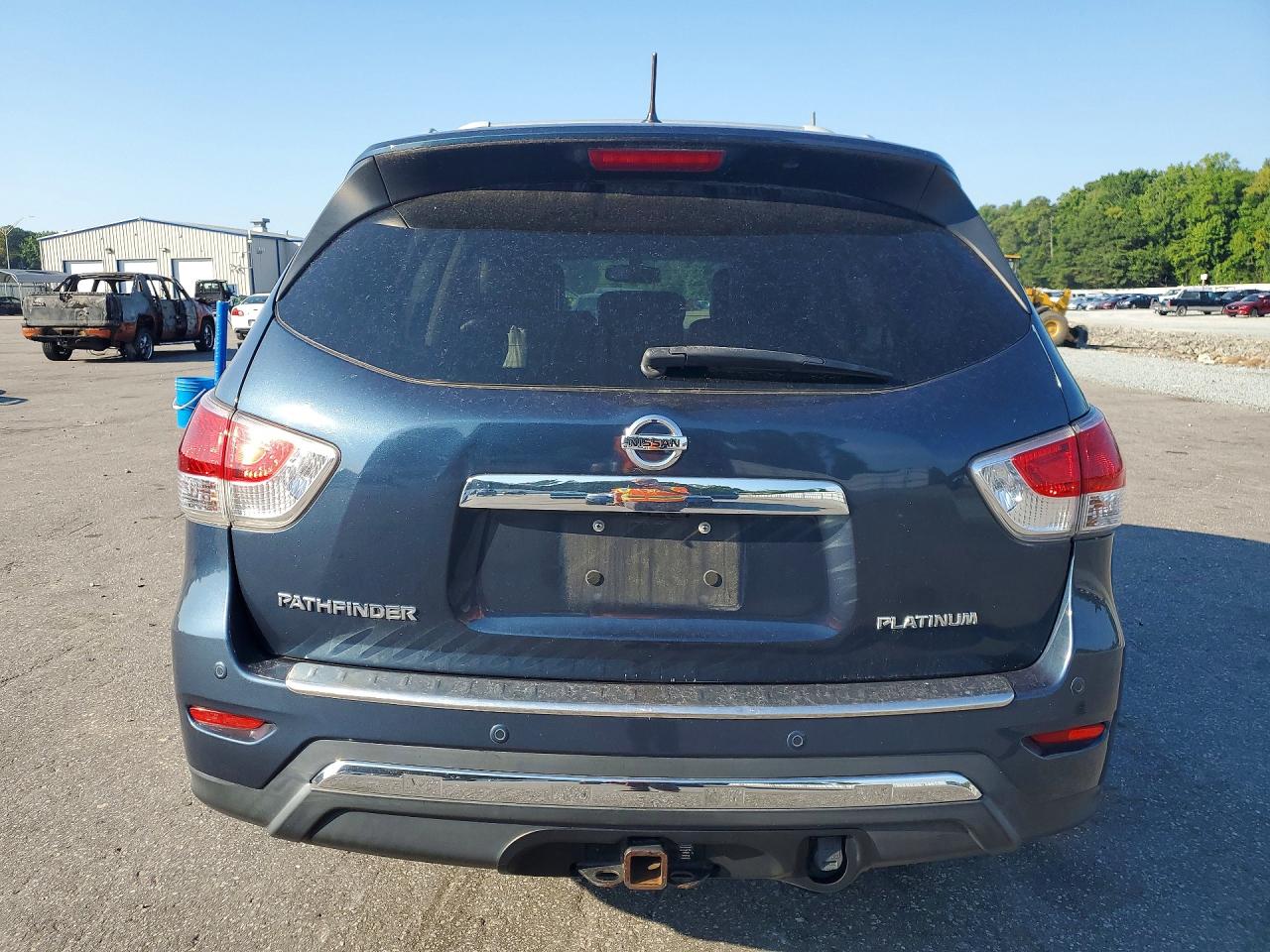 2013 Nissan Pathfinder S Blue vin: 5N1AR2MN4DC690184