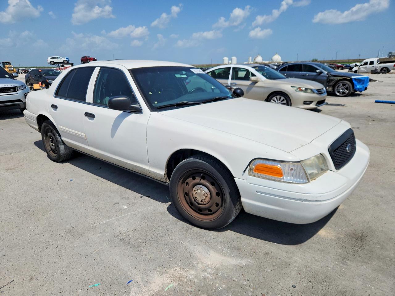 2011 Ford Crown Victoria Police Interceptor White vin: 2FABP7BV5BX128962