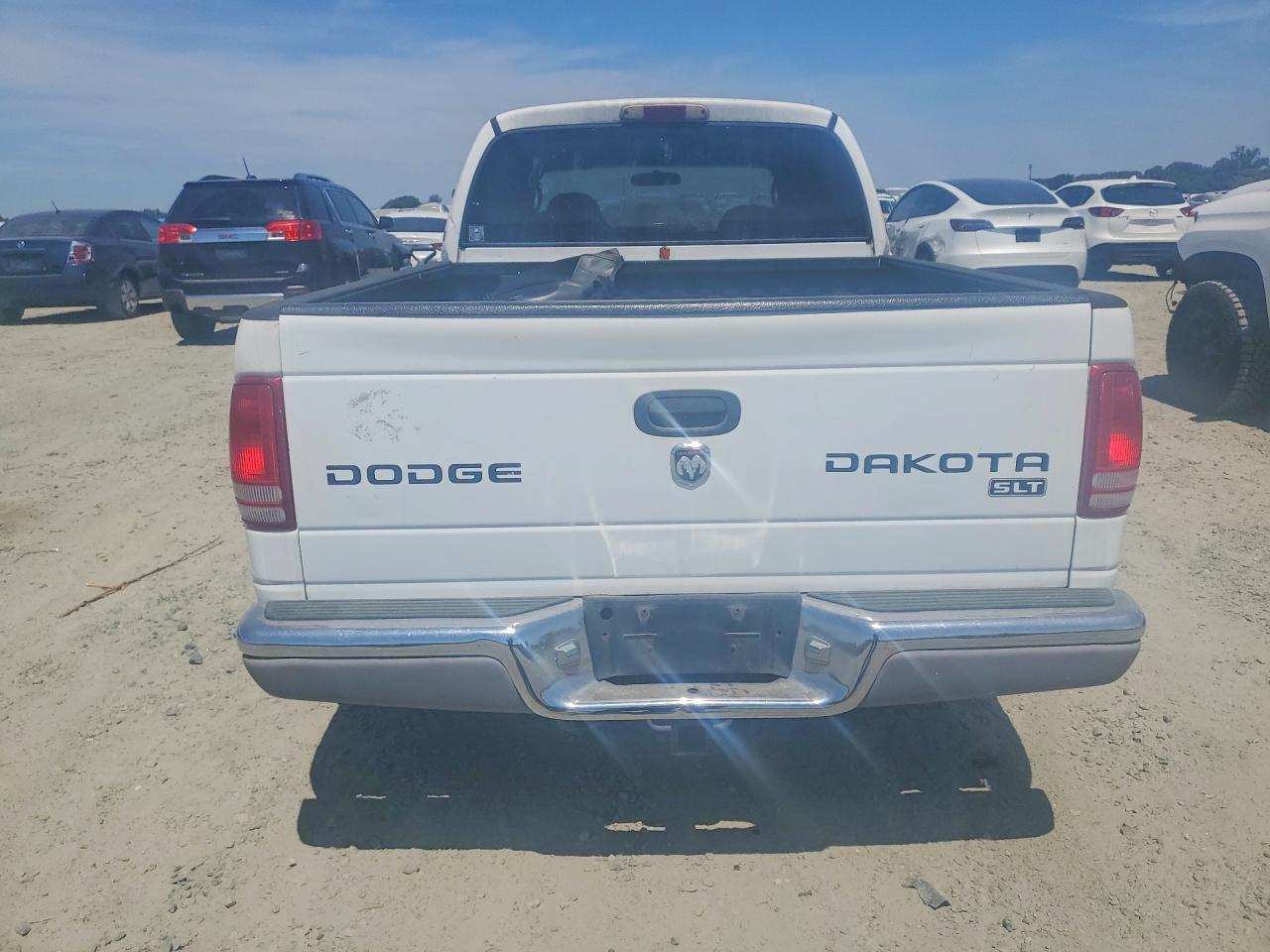 2000 Dodge Dakota Quad Белый vin: 1B7GL2AZ4YS672495