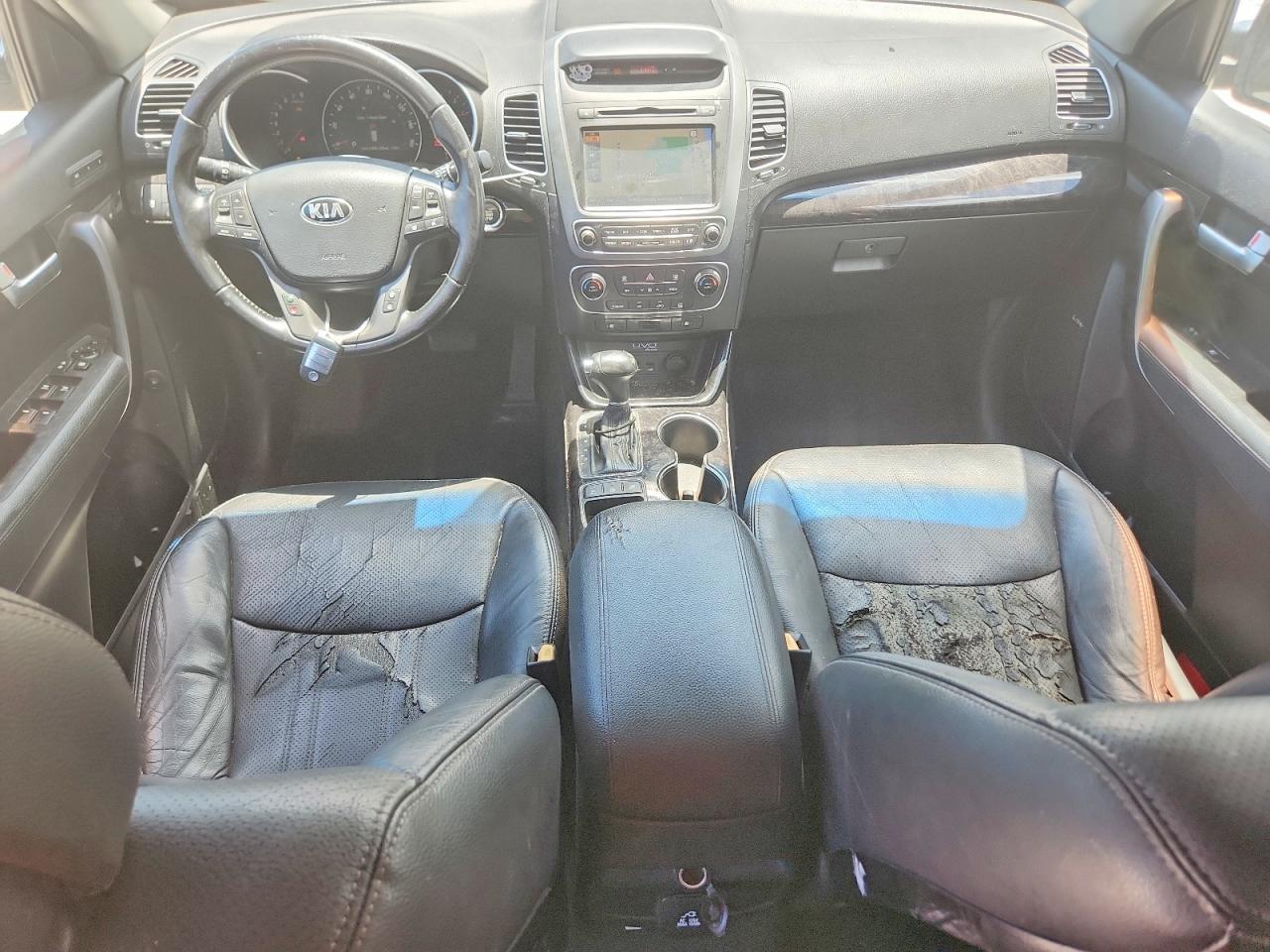 2015 Kia Sorento Sx Maroon vin: 5XYKW4A76FG649461