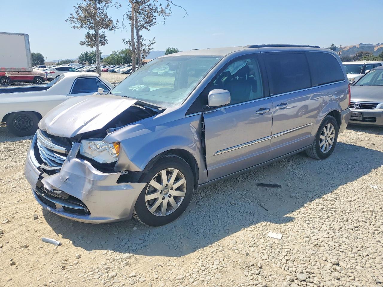 2013 Chrysler Town & Country Touring Gray vin: 2C4RC1BGXDR776291