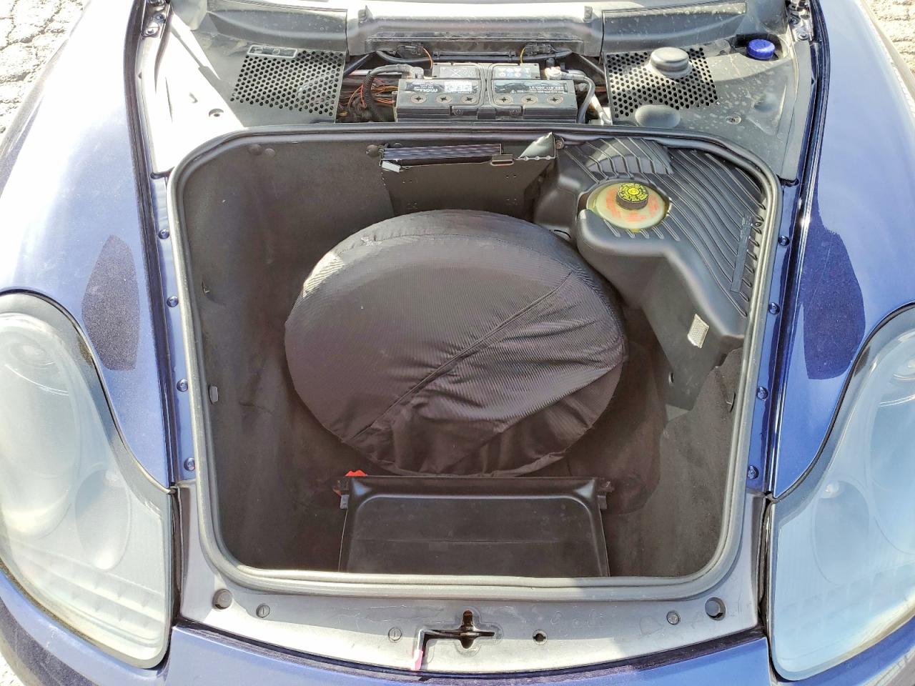 2001 Porsche Boxster Blue vin: WP0CA29831S620183