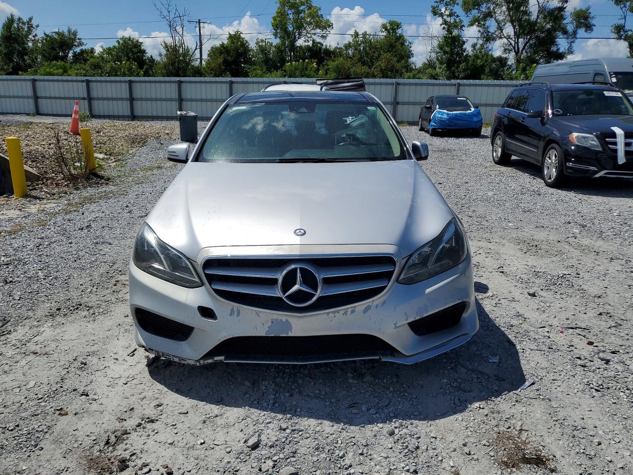 2014 Mercedes-benz E 350 4matic Silver vin: WDDHF8JB0EB001229