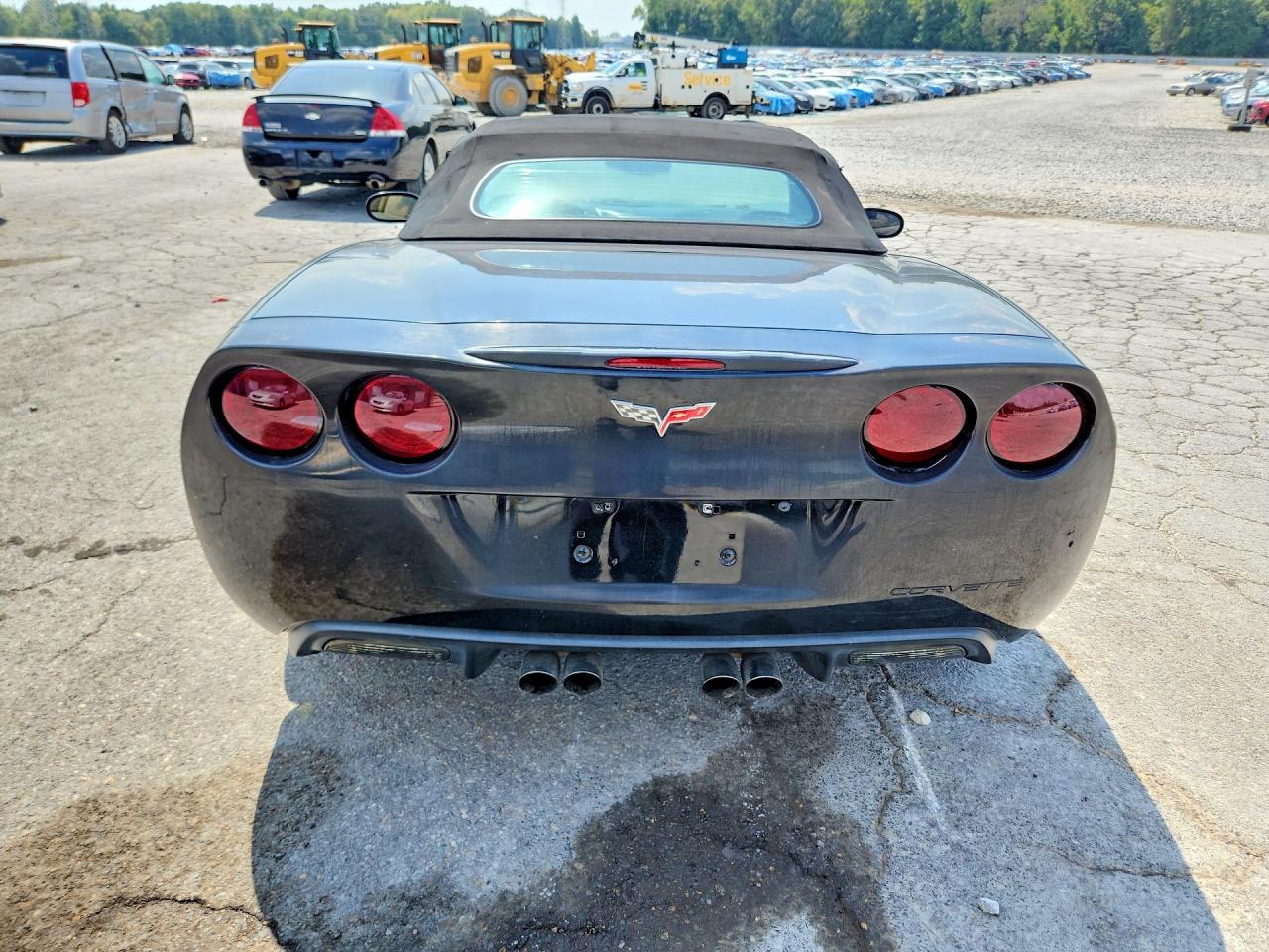 2007 Chevrolet Corvette Black vin: 1G1YY36U975129495