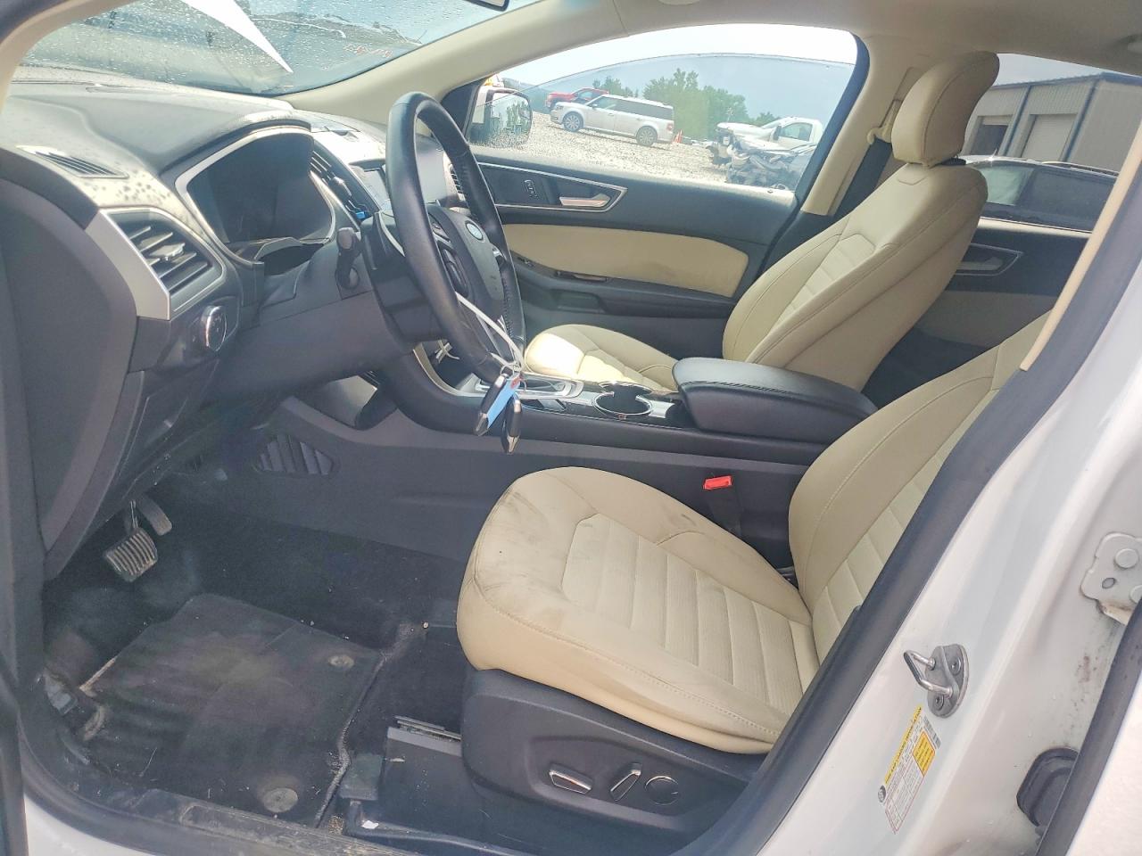 2016 Ford Edge Sel Белый vin: 2FMPK4J9XGBB26660