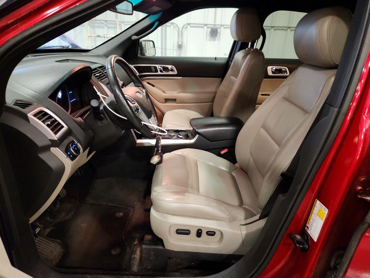 2012 Ford Explorer Xlt Red vin: 1FMHK8D87CGA32768