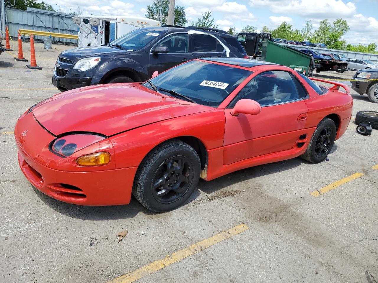 1995 Mitsubishi 3000 Gt Sl Красный vin: JA3AM54J1SY001640
