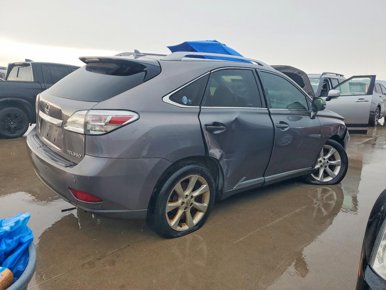 2012 Lexus Rx 350 Gray vin: 2T2ZK1BA6CC068645