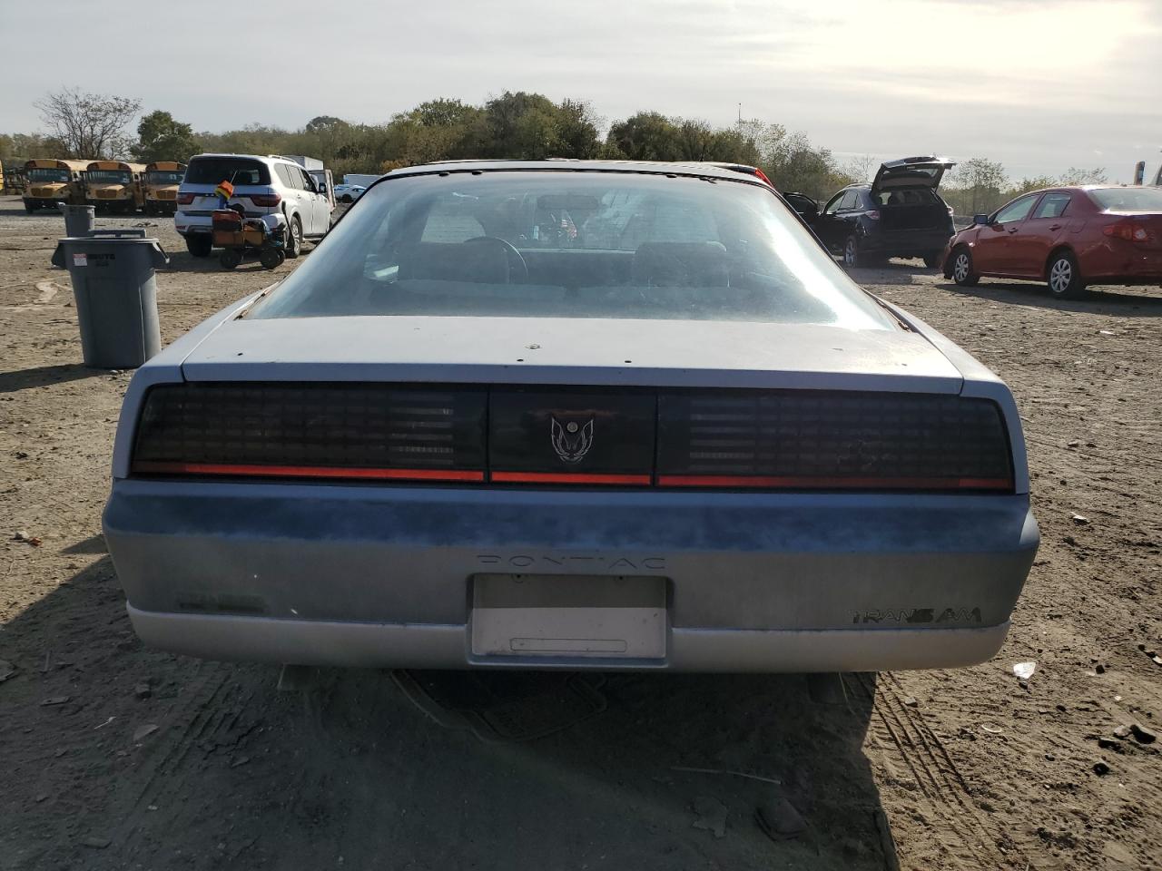 1989 Pontiac Firebird Trans Am Gray vin: 1G2FW21E0KL254344