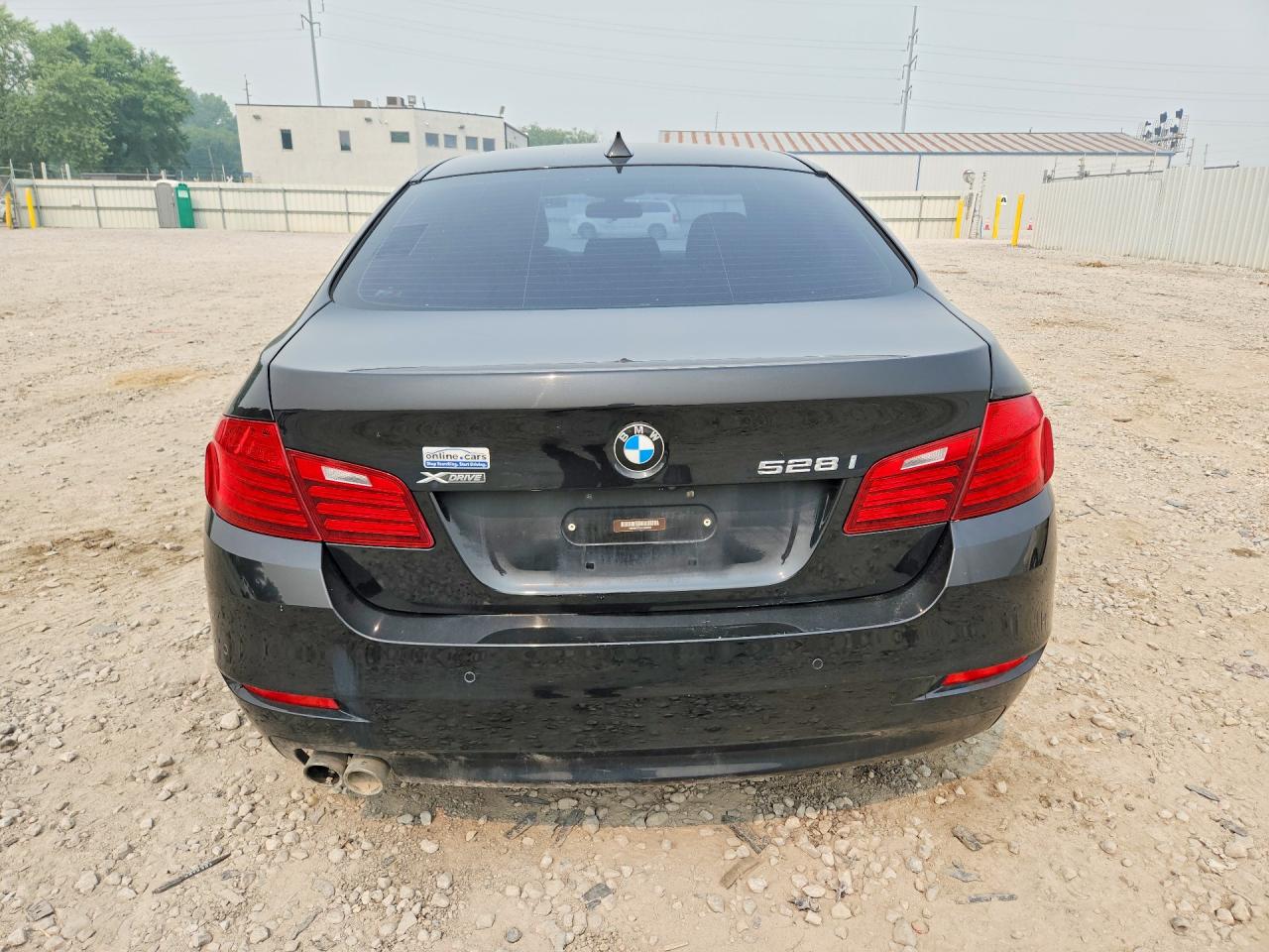 2015 Bmw 528 Xi Черный vin: WBA5A7C54FD620898